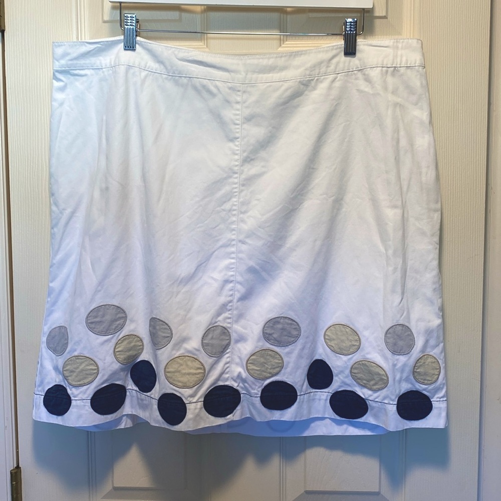 Boden Appliquéd Skirt Size 18L EUC